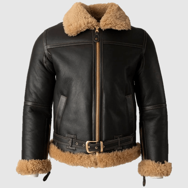 1940s B3 Bomber Battle Real Leather Jacket - AirBorne Jacket