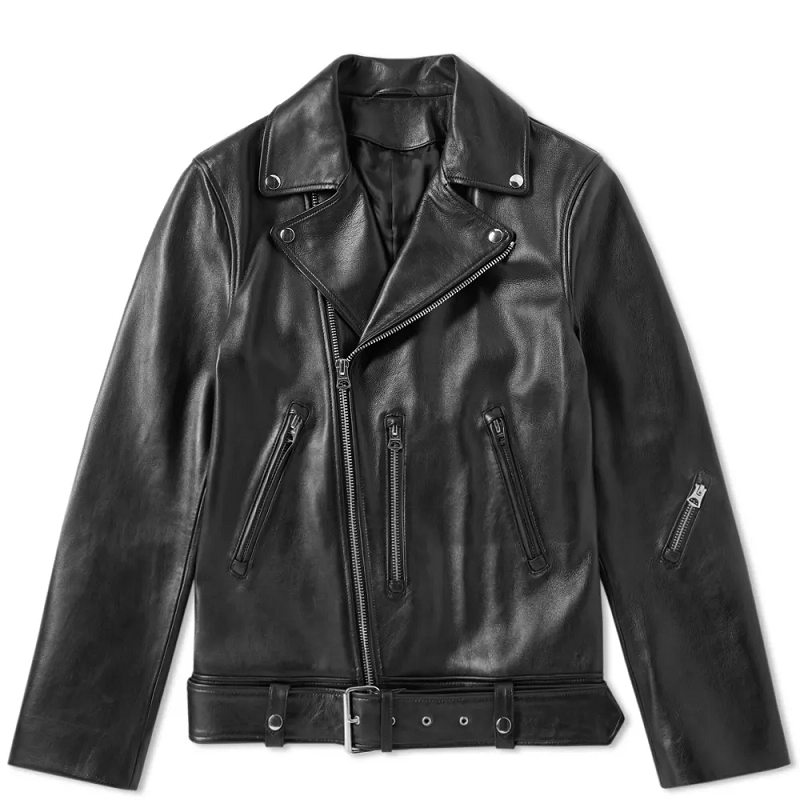 Mens Acne Studios Sale Leather Jacket - AirBorne Jacket