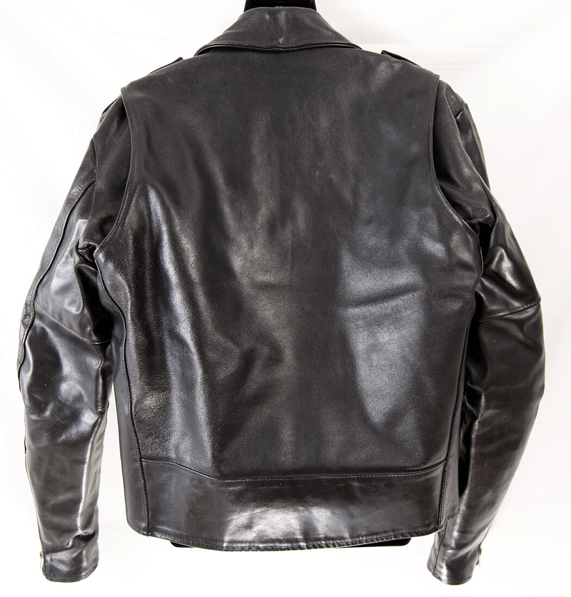 Mens American Vintage Motorcycle Leather Jacket - AirBorne Jacket