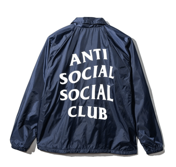 Mens Anti Social Social Club Coach Jacket - Image 2