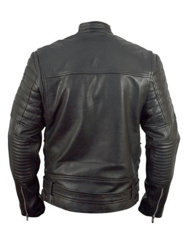 Terminator 3 Arnold Schwarzenegger Leather Jacket - AirBorne Jacket