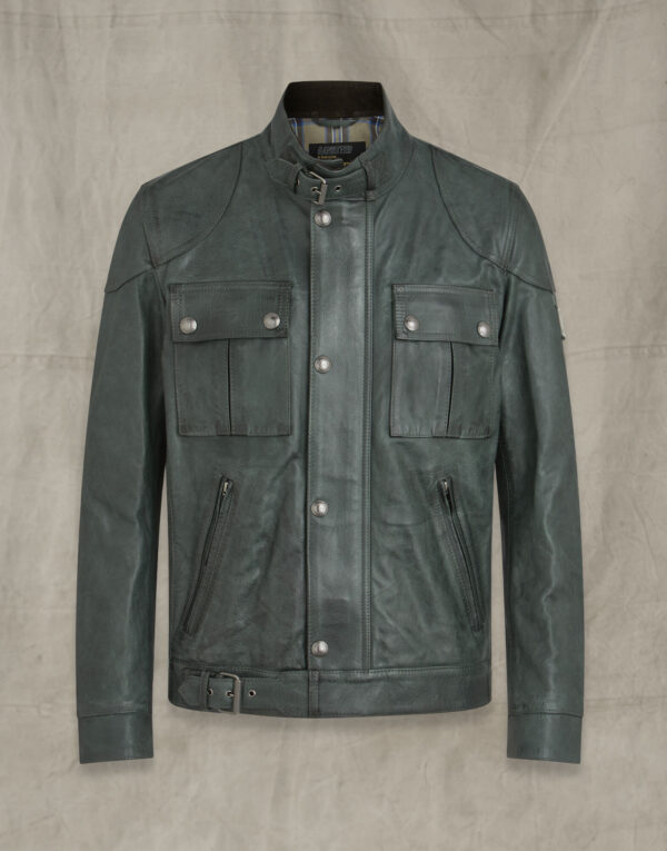 Gangster 2.0 Pine Leather Jacket