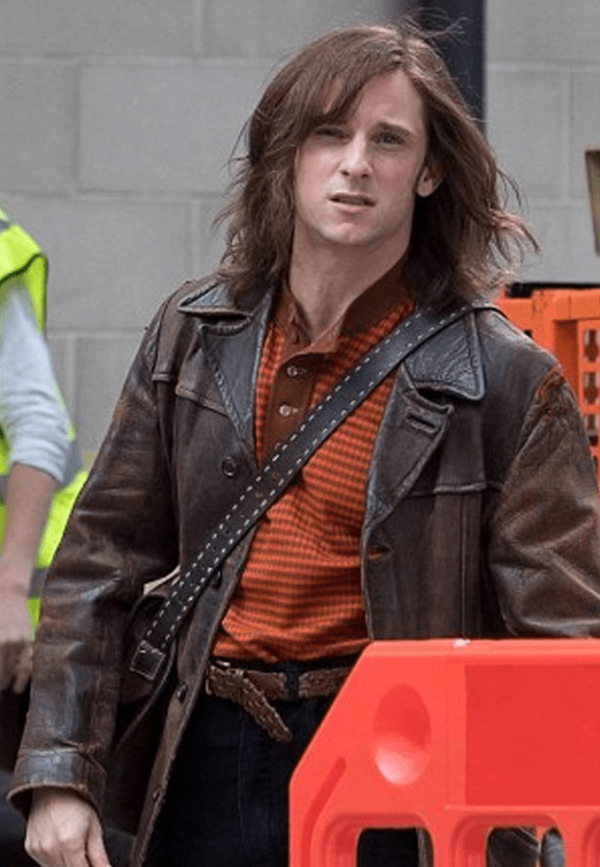 Rocketman Jamie Bell Leather Jacket - Image 3