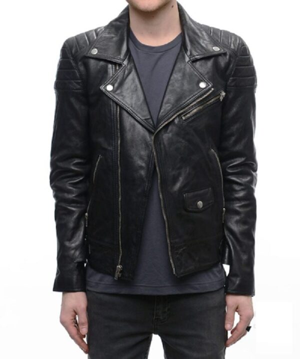 Mens Style Blk Dnm 31 Leather Jacket