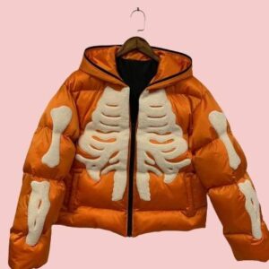 Bone Skeleton Puffer Jacket