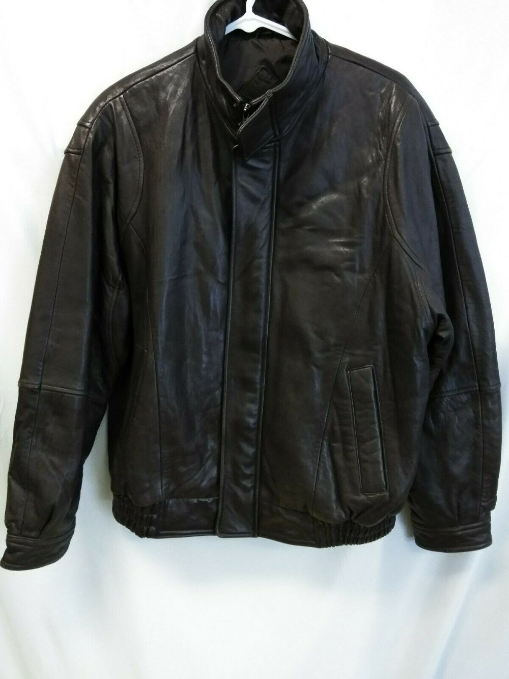 Brandini Le Collezioni Bomber Leather Jacket - AirBorne Jacket