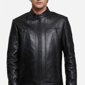 Butler Black Leather Jacket