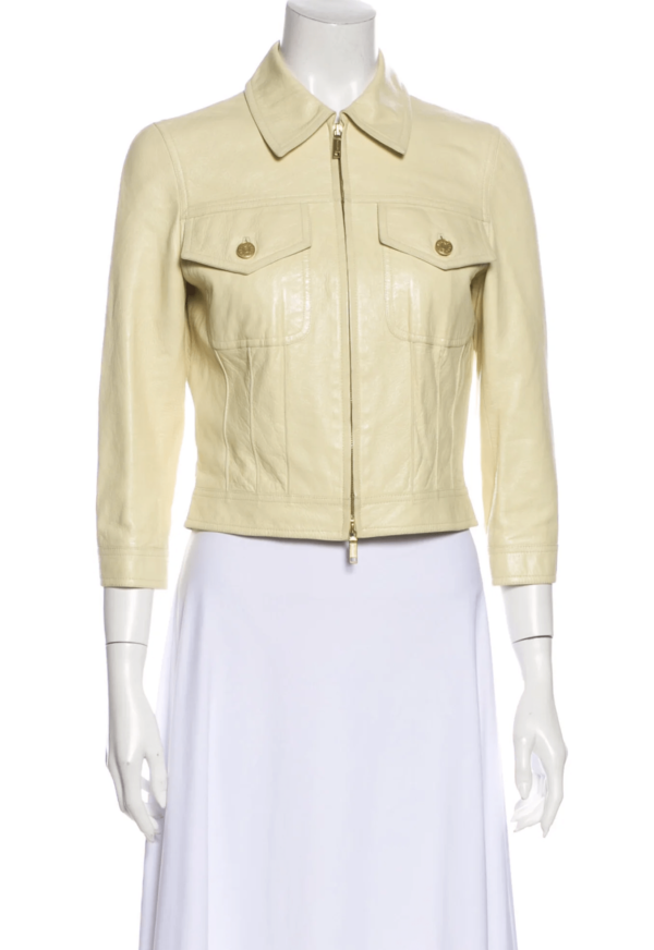Michael Kors Celine Lamb Leather Jacket