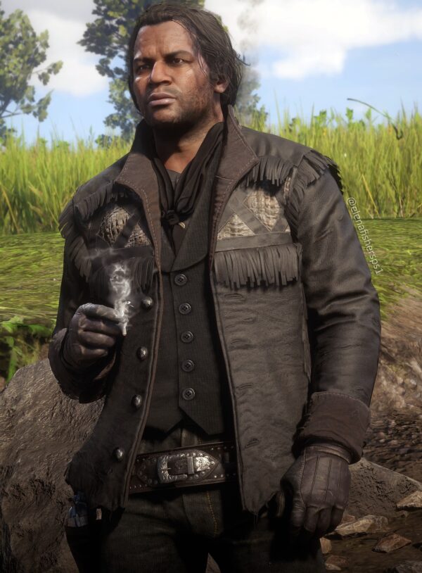 Red Dead Redemption Charles Smith Rattlesnake Hunting Jacket