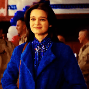 Cherry 2021 Ciara Bravo Blue Coat