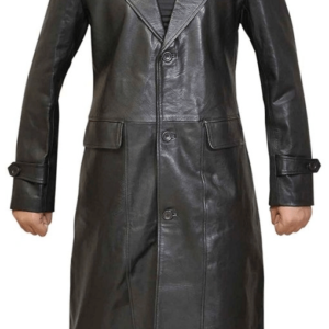 Mens Clark Kent Smallville Superman Leather Coat