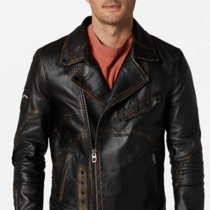 Cobain Bronze Leather Jacket