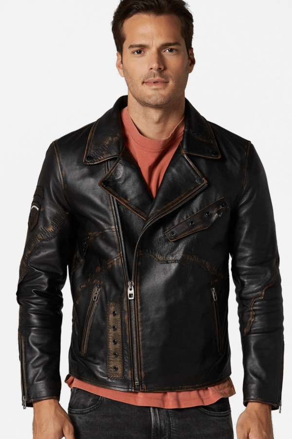 Cobain Bronze Leather Jacket