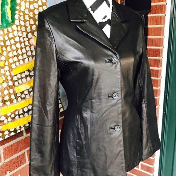 Mens Couture By J. Park Genuine Leather Jacket - Image 2