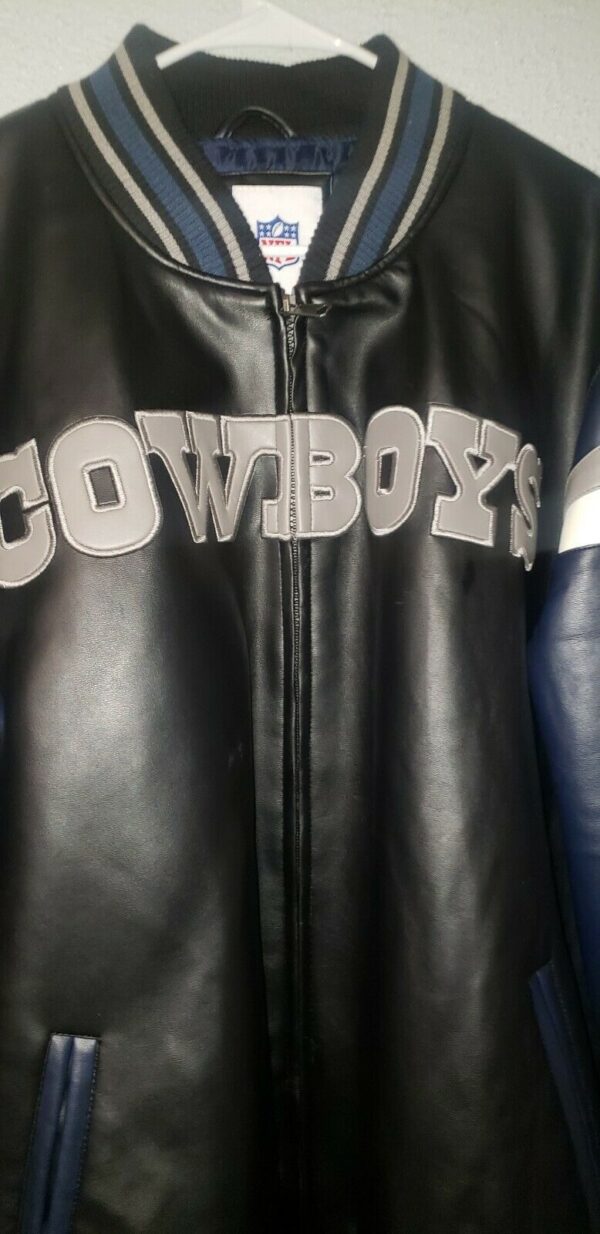 Official NFL Authentic Dallas Cowboys Leather Jacket