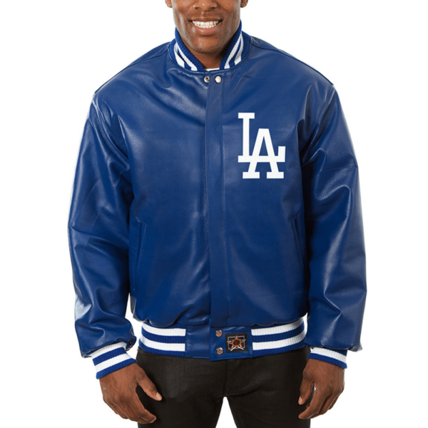 Men's Los Angeles Dodgers Leather Jacket