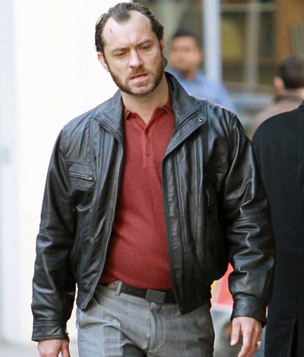 Dom Hemingway Jude Law Leather Jacket