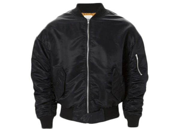 Mens Fear Of God Bomber Black Jacket