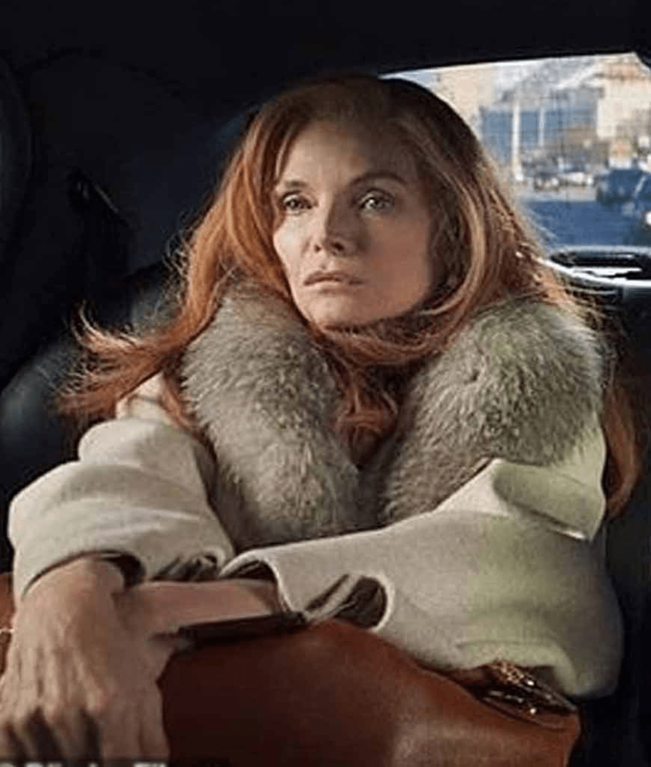 French Exit 2021 Michelle Pfeiffer Furr Coat AirBorne Jacket