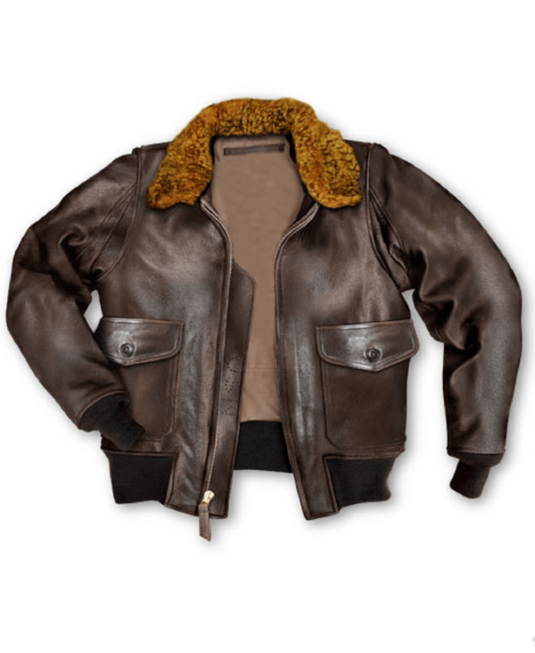 G-1 Bomber Freedon Line Leather Jacket