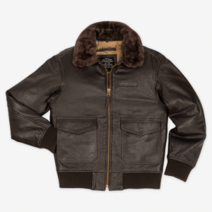 G1 Winter Brown Leather Jacket