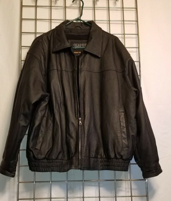 Mens Style Gianni Ferrara Motorcycle Leather Jacket - Image 2