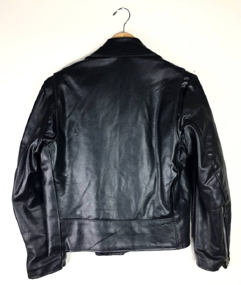 Vintage Gino's Motorcycle Style Leather Jacket - AirBorne Jacket