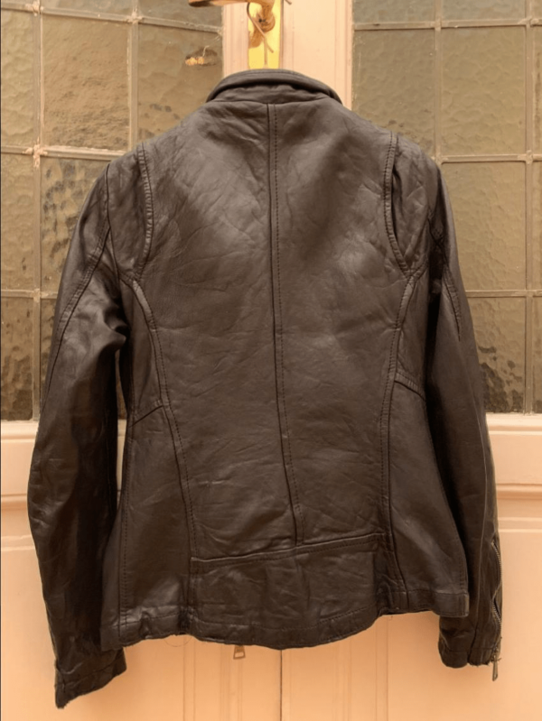 Mens Giorgio Brato Brown Leather Jacket - Image 3