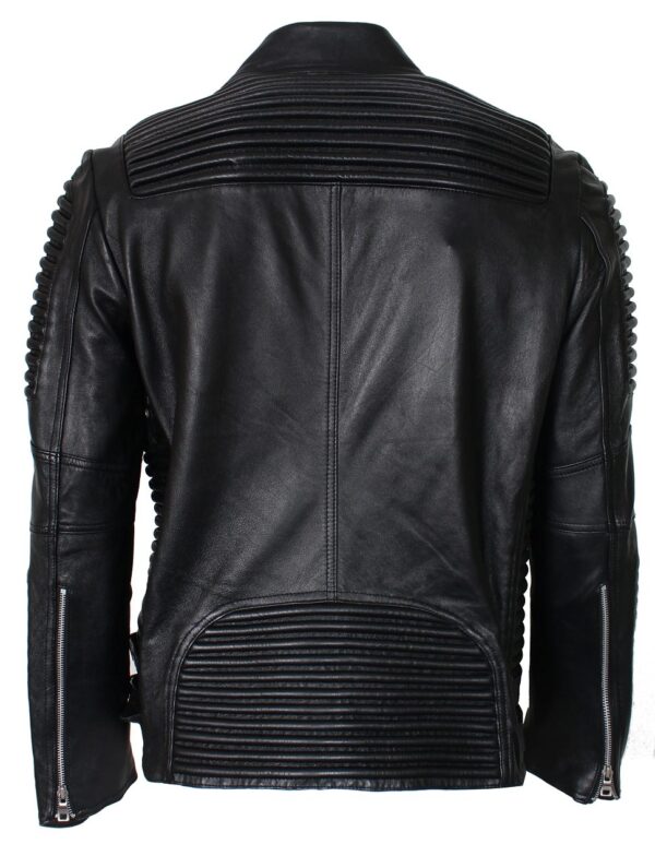 Mens New Godspeed Moto Leather Jacket - Image 3