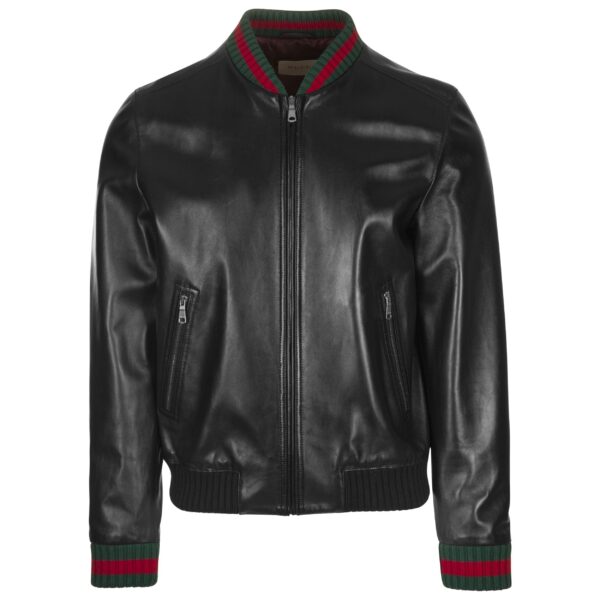 Gucci Black Leather Jacket