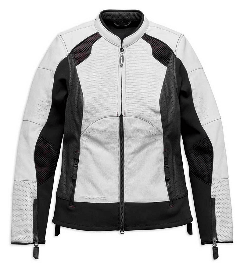 Mens Harleydavidson Perforated Leather Jacket