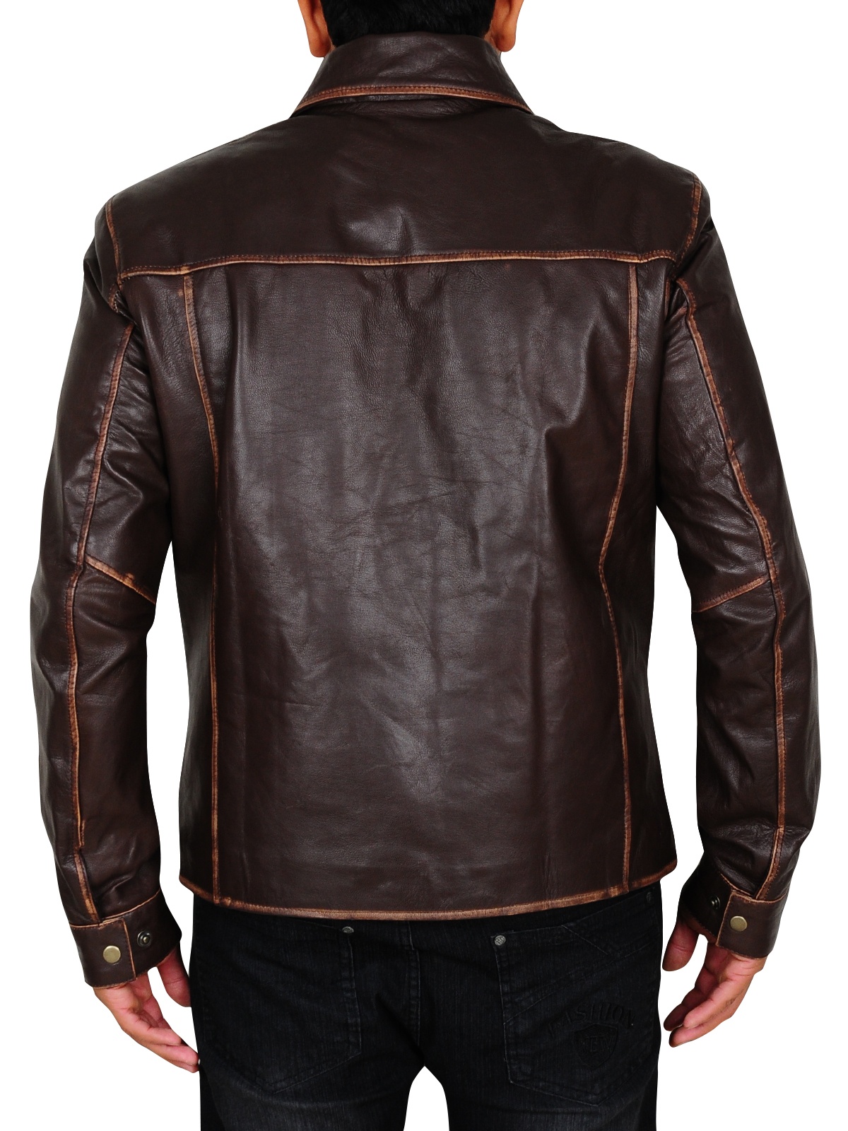 Indiana Jones Harrison Ford Leather Jacket - AirBorne Jacket