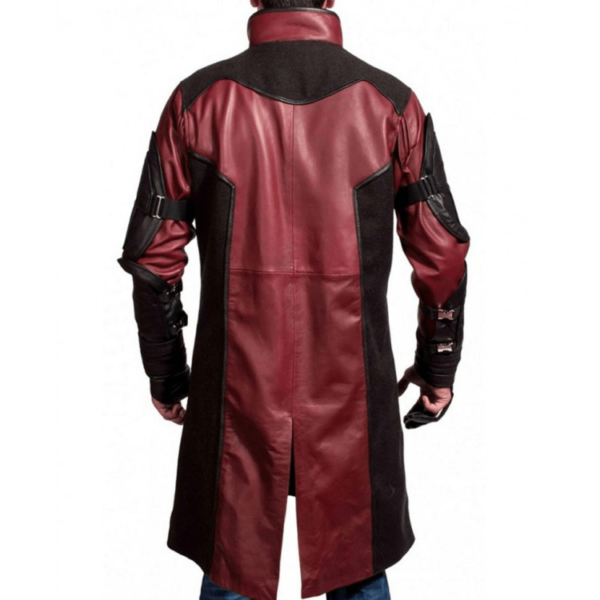 Hawkeye Avengers Age Of Ultron Jeremy Renner Leather Coat - Image 3