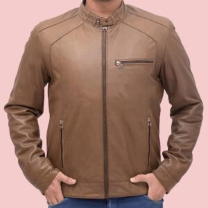 Heavy Duty Bomber Leather Jacket