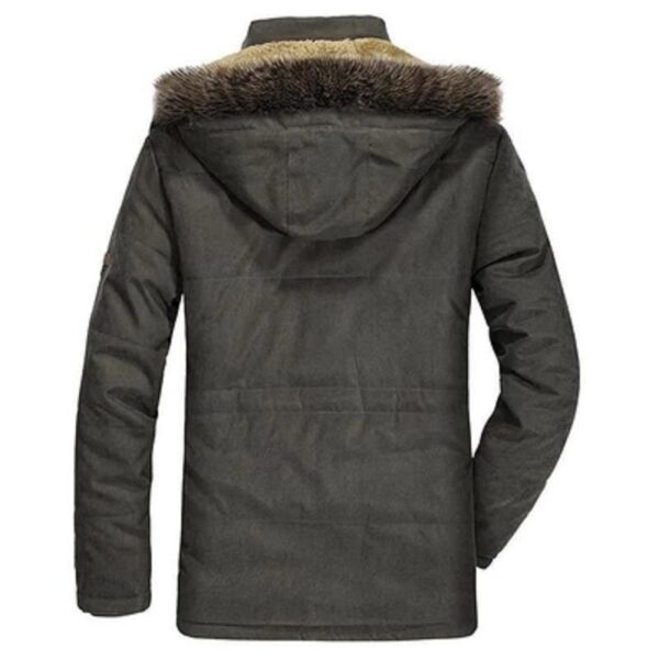 Mens Ice Fox Parka Fashion Jacket - Image 2
