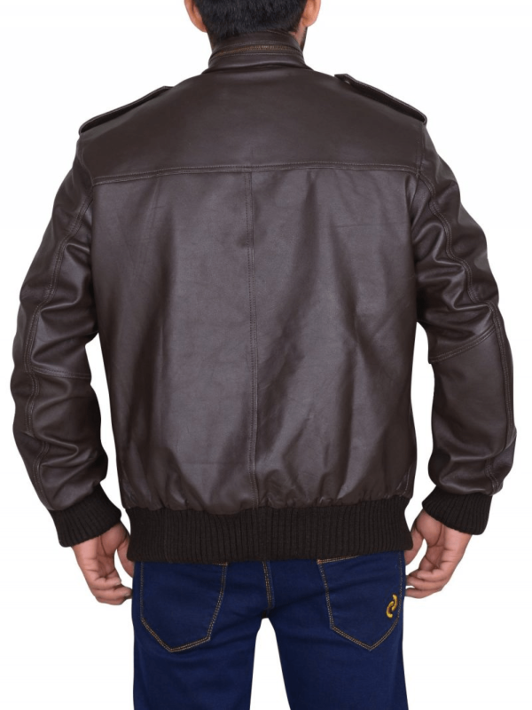 Jake Peralta Brooklyn Leather Jacket - Image 4