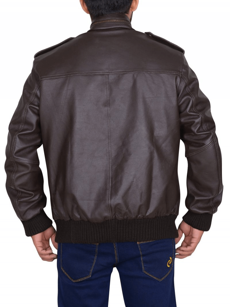 Jake Peralta Brooklyn Leather Jacket - AirBorne Jacket