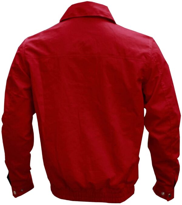 Rebel Without A Cause James Dean Jim Stark Red Jacket - Image 2