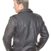 Mens Jamin Classic Motorcycle Leather Jacket - Image 2