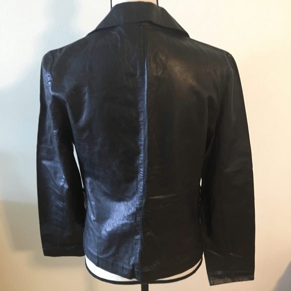 Jil Sanders Mens Leather Jacket - AirBorne Jacket