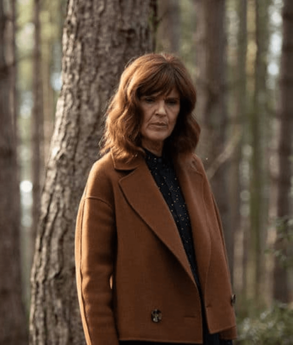 Siobhan Finneran The Stranger Johanna Griffin Brown Jacket - Image 4