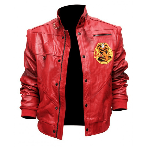 Johnny Lawrence Cobra Kai The Karate Kid Leather Jacket