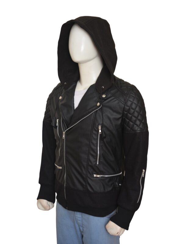 Justin Bieber Black Hoodie Jacket - Image 2