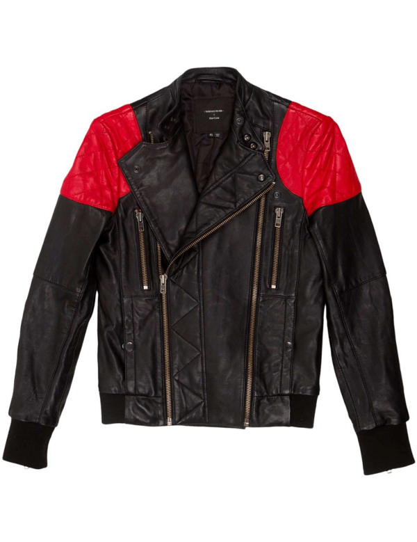 Mr Rager Kid Cudi Motorcycle Leather Jacket