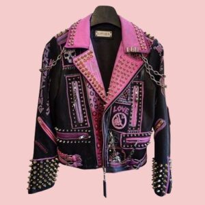 Kindness Punk Lady Gaga Leather Jacket