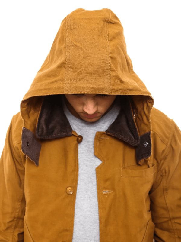 Mens Style Kramer Brown Cotton Jacket - Image 2