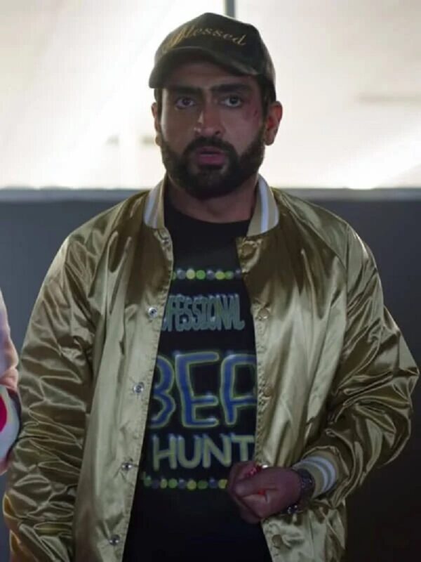 Mens Kumail Nanjiani The Lovebirds Bomber Jacket