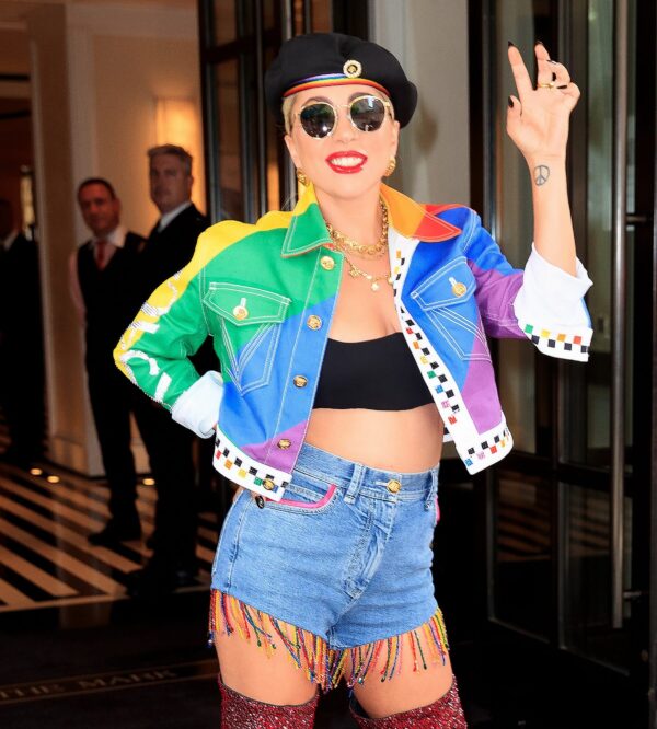 Rainbow Lady Gaga NYC Pride Jacket