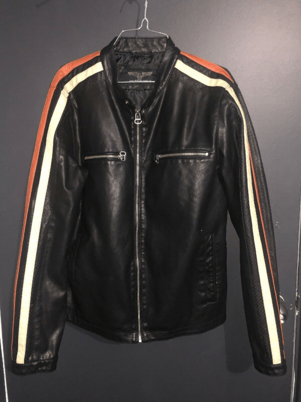 Mens Wilsons Biker Leather Jacket