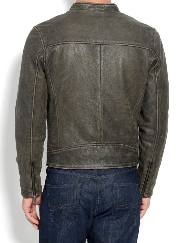 Mens Lucky Brand Bonneville Leather Jacket - Image 2